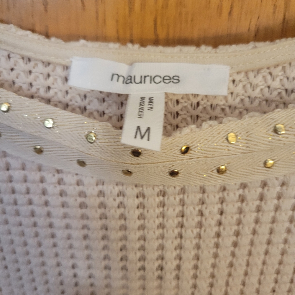 Tan Knit Tank M
